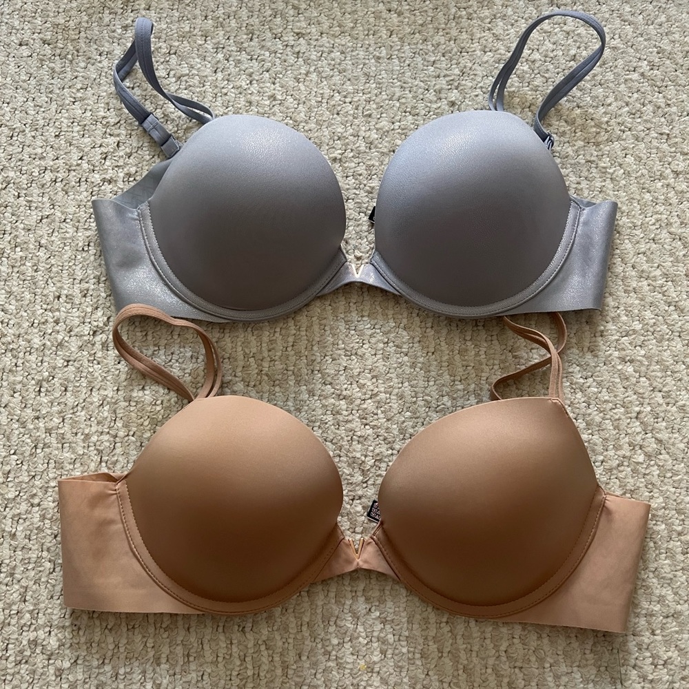 Brand New Victoria’s Secret Sexy Illusions Push-Up Bra Size 34D Lot of 2